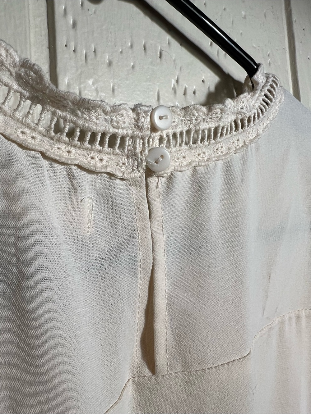 Roolee Ivory Crochet Lace Top - Picture 3 of 8